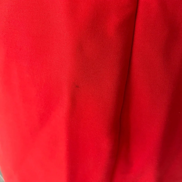 DIANE VON FURSTENBERG Red Pencil Dress Size 12 - Picture 8 of 10